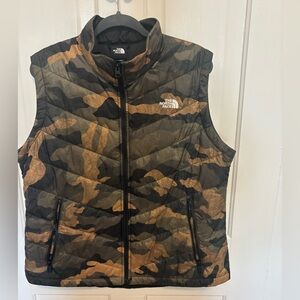 The North Face Camouflage Vest